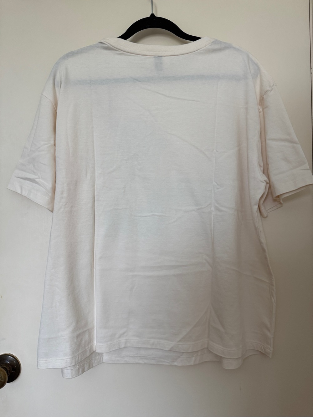 Universal Thread oversized short sleeve graphic Tee in cream size XL - Picture 4 of 5